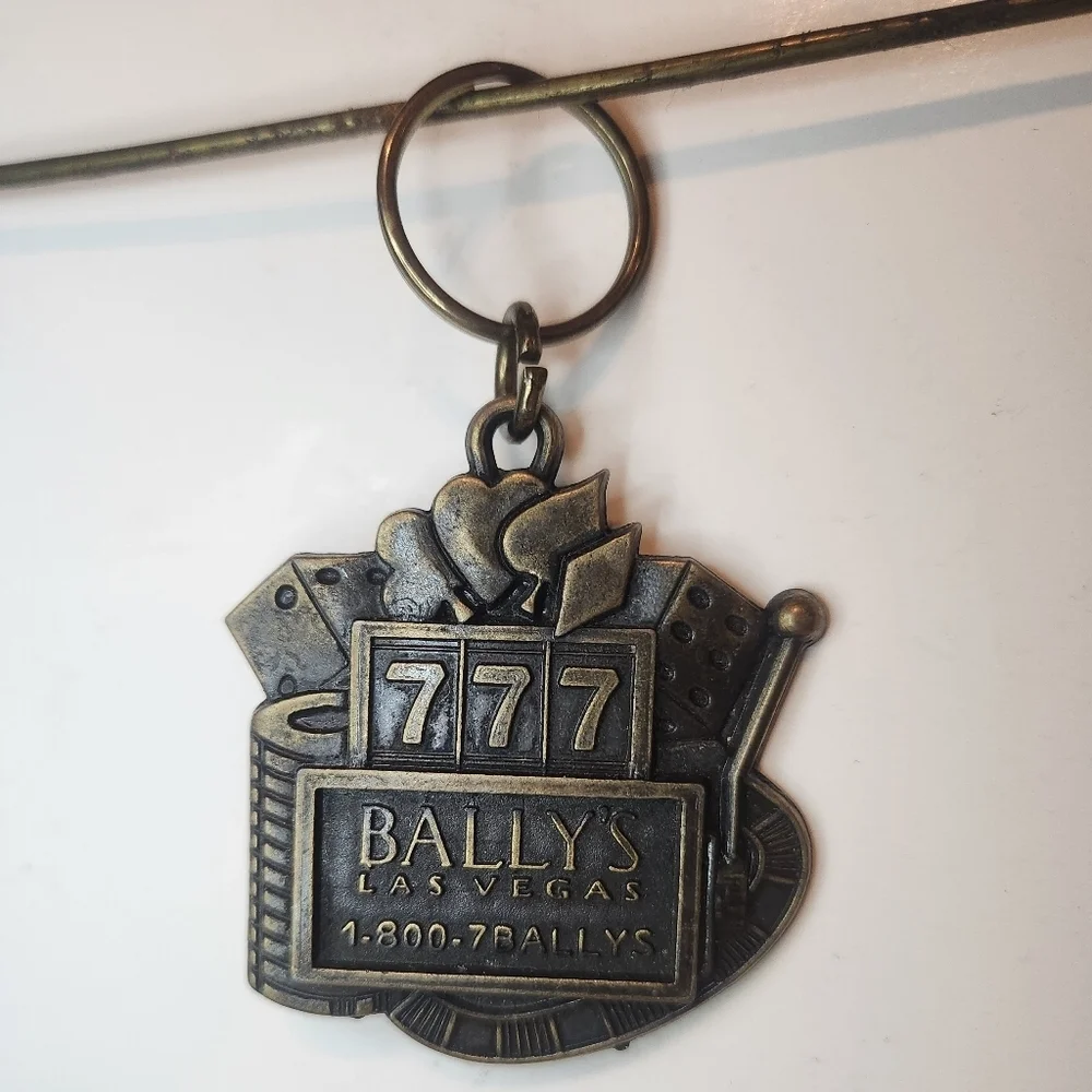 Vintage Bally's Las Vegas Keychain